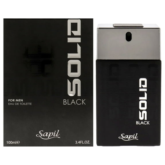 Sapil Solid Black , 3.4 oz EDT Spray