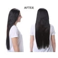 thumbnail image 6 of onedor 24" straight full head clip in synthetic hair extensions 7pcs 140g, 6 of 6