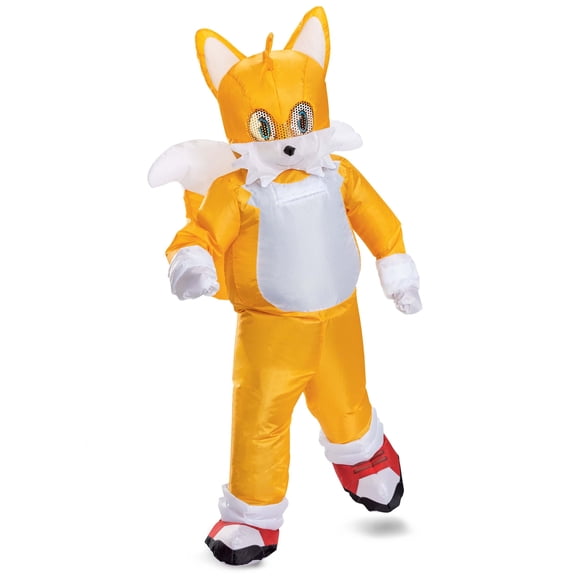 Disguise DG159309 Kids Inflatable Sonic The Hedgehog 3 Miles Tails Prower Costume for Men