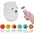 thumbnail image 2 of Luz de noche LED, lámpara de noche para niños, carga USB, control remoto y control táctil para cambiar de color, luz cálida para dormitorio, regalo de Navidad (oso), 2 of 5