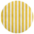 thumbnail image 3 of Aesthetic Signal Yellow And White Vertical Round Carpet Circle Rug Outdoor Patio Area Rug Washable Large Area Rugs Hallway Room Decor Fitness Mats, 3 of 8