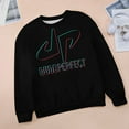 thumbnail image 6 of Dude Perfect Sweatshirt for Women, Raglan Round Neck Sweater, Long Sleeve Pullover Sweater, M-5XL, 6 of 11