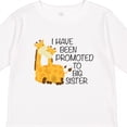 thumbnail image 4 of Inktastic I Have Been Promoted to Big Sister Girls Long Sleeve Toddler T-Shirt, 4 of 5