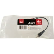 Axis Rca Y-adapter (1 Rca Plug To 2 Rca Jacks)