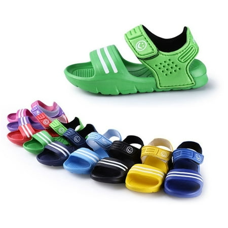 1 Pair Casual Children Kids Shoes Baby Boy Closed Toe Summer Beach Sandals (Best Closed Toe Sandals)