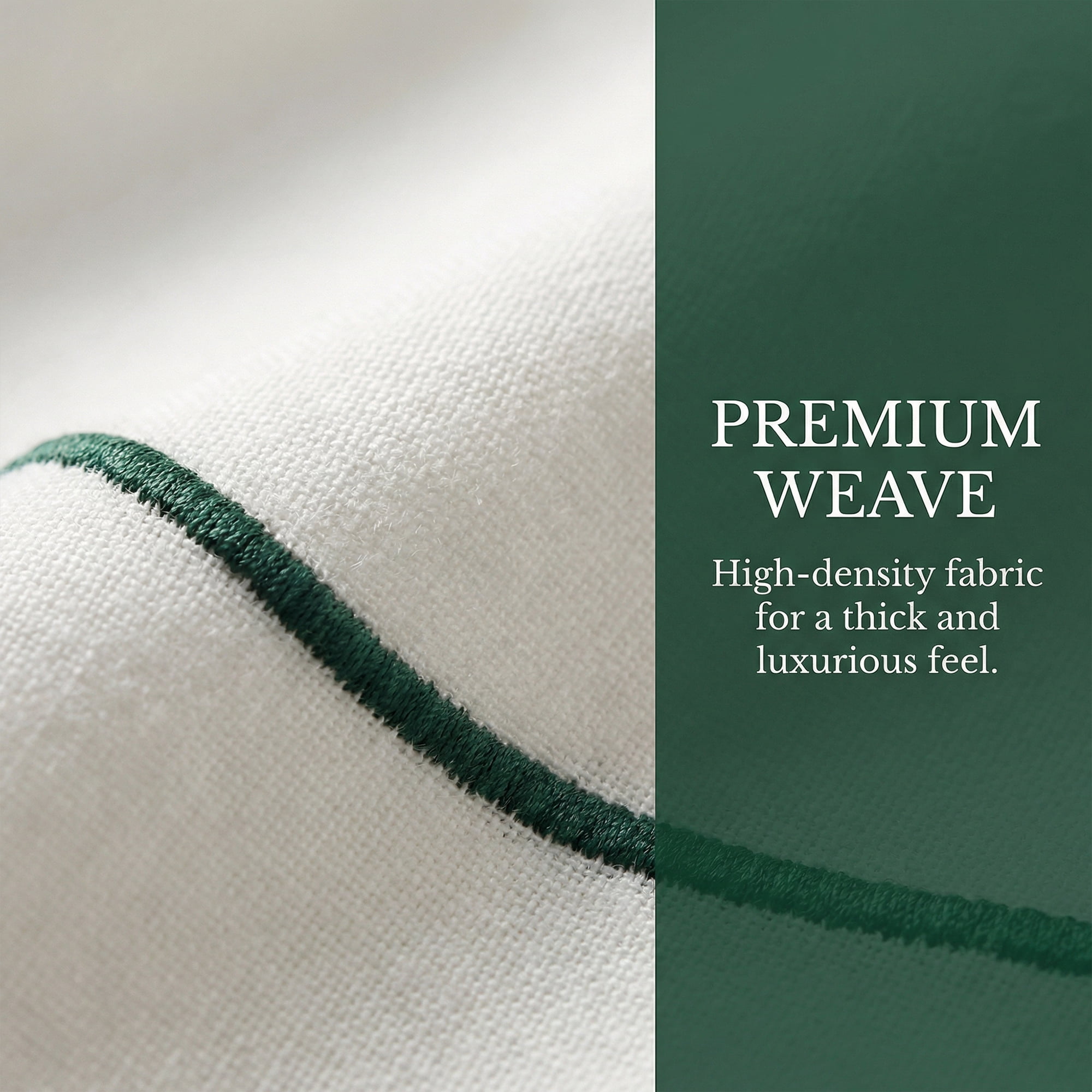 Unique Bargains 6Pcs Washable Cotton Linen Cloth Napkins Dark Green 16x16inch