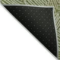 thumbnail image 3 of Addison Rugs Chantille Indoor/Outdoor Transitional Floral Olive Washable Rectangle Rug, 5' x 7'6", 3 of 6