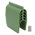thumbnail image 2 of 5pcs Marcador De Salida De Instalación De Paneles De Yeso Para Caja Eléctrica Con Puntas De Acero Inoxidable Puntas De Marcador De Acero Inoxidable Con Marcadores De Plástico, 2 of 7