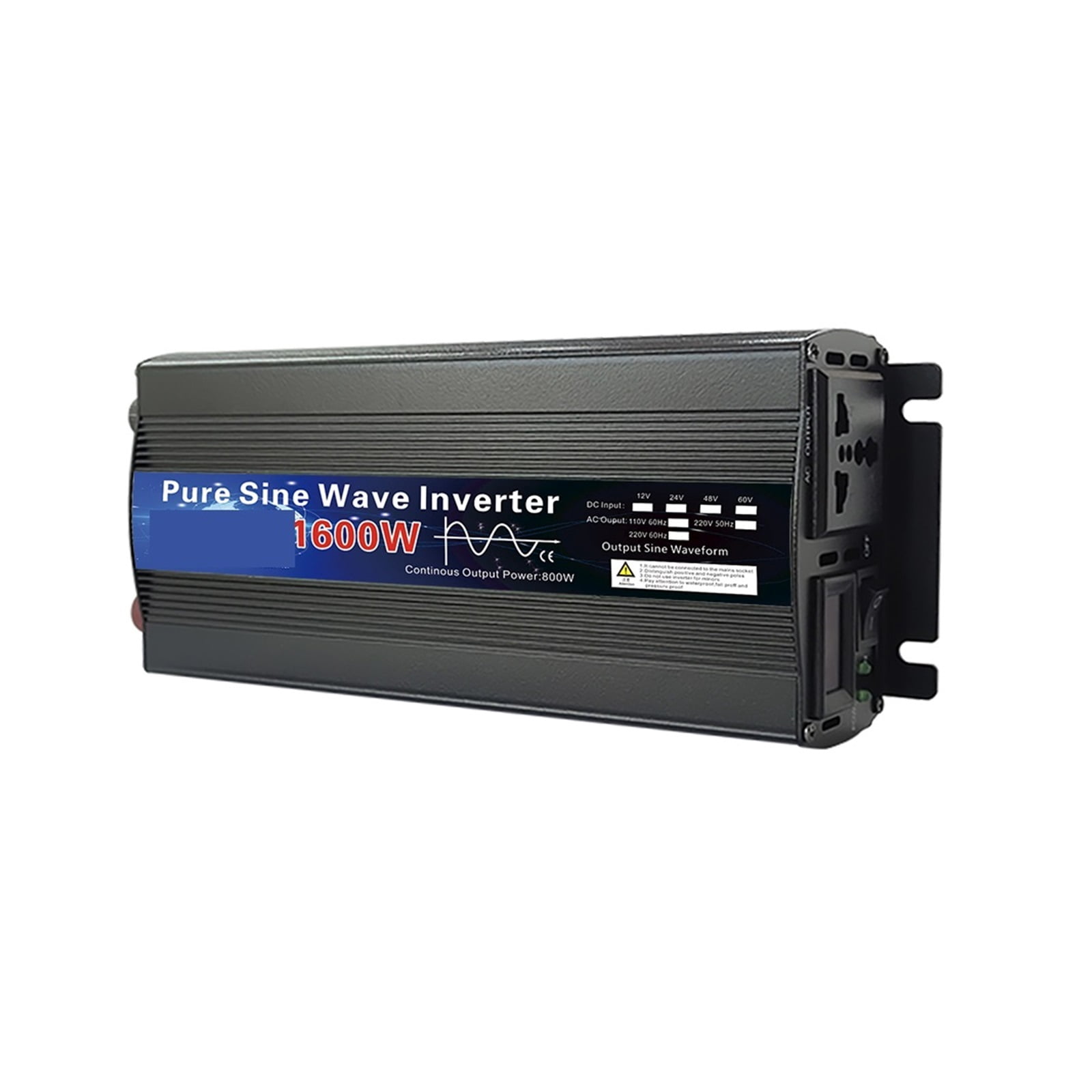 Pure Sine Wave Inverter 12V 24V 110 220 1000w 2000w 2600w Inversor 12V 48V To 220 Power Solar Inverter Converter LED Display ,Safety