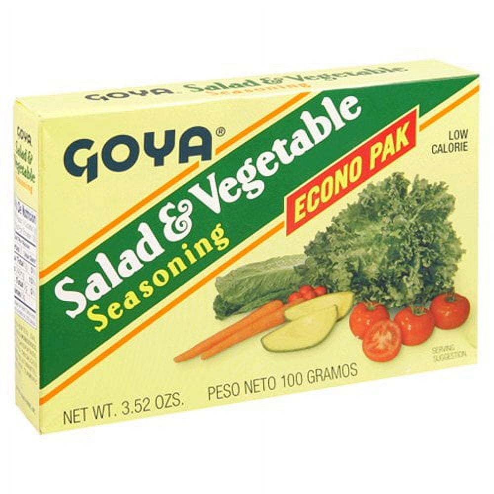(4 pack) Goya Salad and Vegetable Seasoning, 3.52 oz