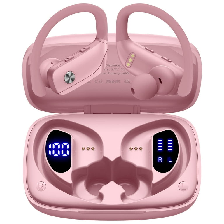 Wireless Earbuds Bluetooth Headphones 48hrs Play Back Sport