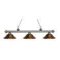 thumbnail image 1 of Z-Lite Riviera 3 Light Billiard Light in Antique Silver, 1 of 1