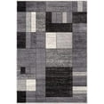 thumbnail image 2 of 7â€™ x 9â€™ Gray Distressed Geometric Area Rug, 2 of 5