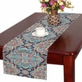 thumbnail image 1 of YUSDECOR Floral Paisley Medallion Pattern Ethnic Mandala Ornament Table Runner Home Decor for Home Kitchen Dining Wedding Party 16x72 Inch, 1 of 2