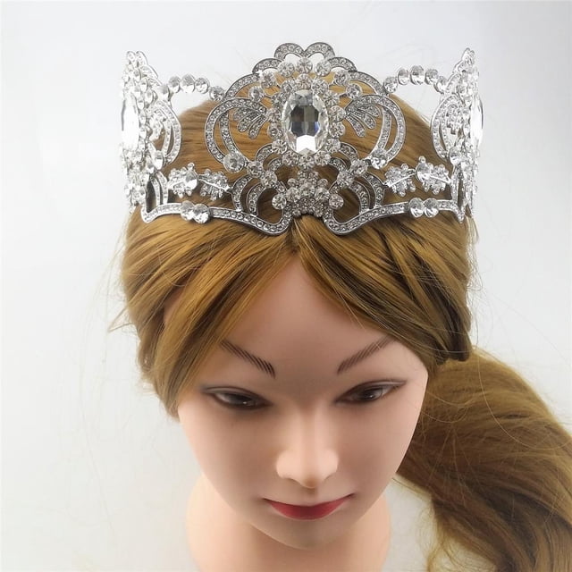 De Imitación Vintage De Oro Tiara Nupcial Boda De Accesorios Para El Cabello Claro Yotijar Corona nupcial de la boda