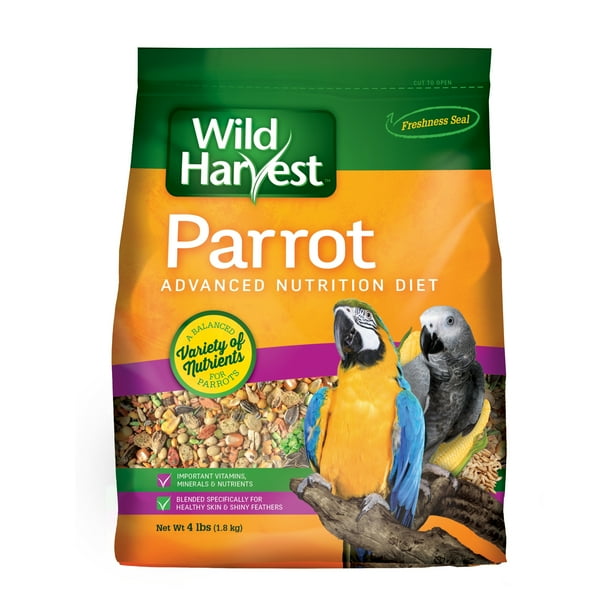 Wild Harvest Advanced Nutrition Diet for Parrots, 4 lb