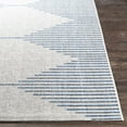 thumbnail image 4 of Hauteloom Dfafs Living Room, Bedroom Patio Outdoor Area Rug - Modern - Blue, Ivory - 5'3" x 7'7", 4 of 16