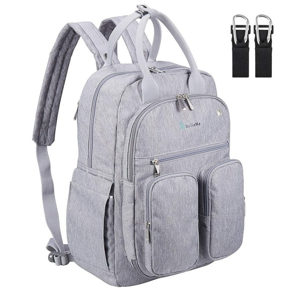 bellema backpack for diapers, breast pumps, bottles and more
