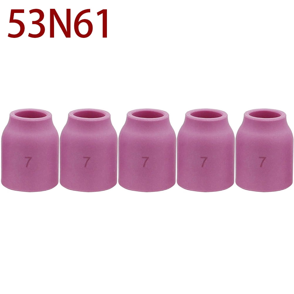 5PK TIG Gas Lens Alumina Nozzle Ceramic Cup For SR WP- 9/20/25 TIG