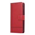thumbnail image 6 of Allytechgroup Wallet Case for Apple iPhone X/ iPhone XS with Crossbody Strap Hand Wrist, Makeup Mirror Cards Slots Cash Pocket RFID Blocking Flip Stand Slim Case Cover for iPhone X/ iPhone XS, Red, 6 of 7