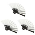 thumbnail image 4 of 3pcs Mini Folding Paper Fan DIY Miniature Handheld Dolls Fan Photography Prop, 4 of 8
