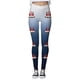 thumbnail image 4 of MKLEKYY Leggings para mujer Leggings para mujer Leggings de entrenamiento Pantalones con estampado navideño de bloques de color Leggings suaves y elásticos 2264, 4 of 4