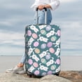 thumbnail image 7 of Fuzoiu Cute Rabbit Easter Print Suitcase Cover,Washable Luggage Covers for Suitcase,Elastic Luggage Protector Cover,Scratch Resistant Travel Suitcase Covers-Small, 7 of 7