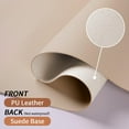 thumbnail image 3 of GHSDFBB Leather Desk Pad, Mouse Pad, Non-Slip Desk Protector Mat, Leather Desk Blotter, Computer Desk Pad, Waterproof Desk Mat for Home Office and Decor-Beige (35.4×16.9 Inches), 3 of 6