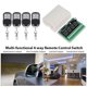 thumbnail image 3 of Relay Receiver Switch Transmitter With Receiver, Remote Control Relay, Multi-function For Motor For Light Wireless Door Alarm Wireless Security Alarm, 3 of 8