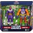 thumbnail image 2 of Marvel Legends Series Baron Zemo & Arnim Zola, Captain America Villains Comics Figuras de acción col, 2 of 13