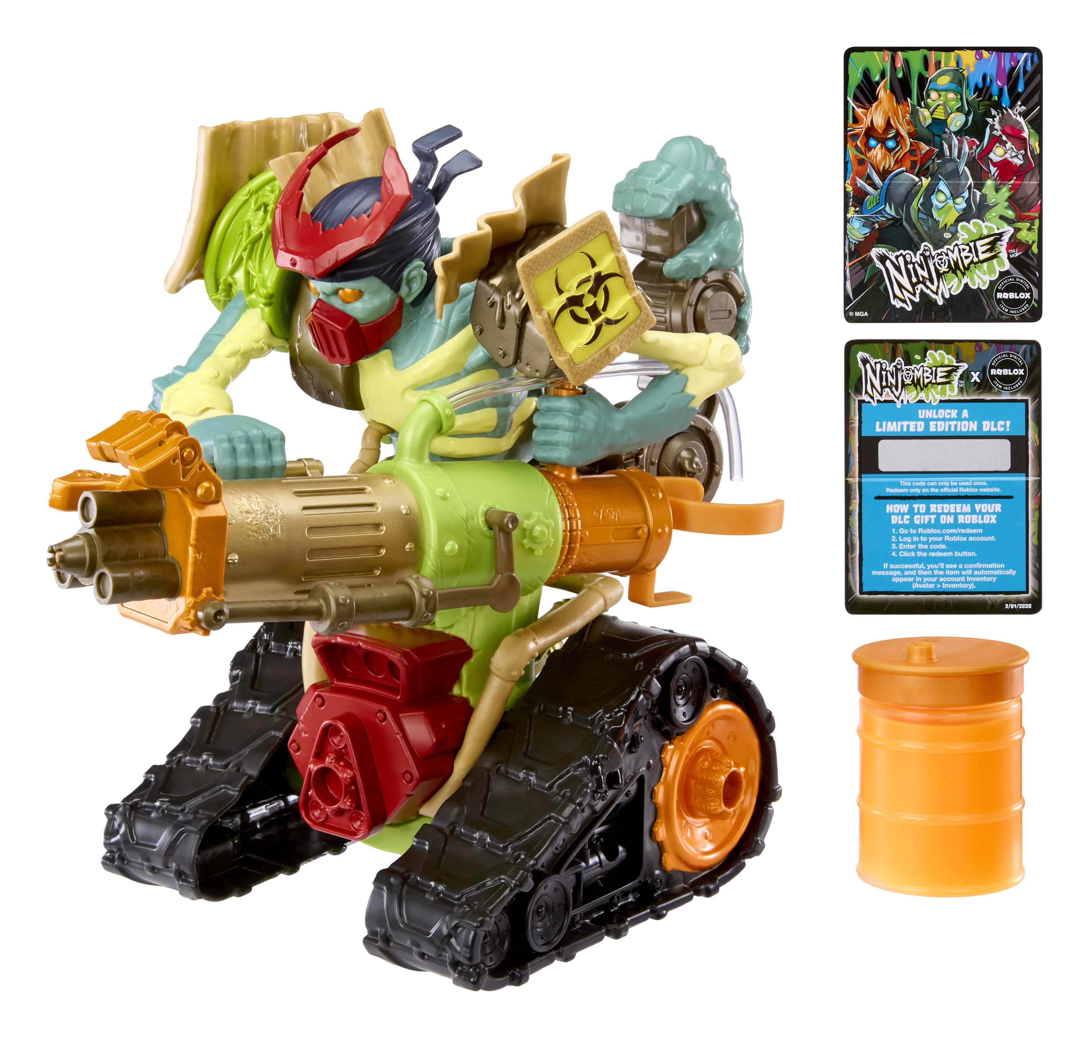 Ninjombie Motorized Mech Slime Shooter - General Junk