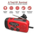 thumbnail image 5 of Wind Up Radio, Emergency Radio Solar Portable 2000mah Powerflashlight, 5 of 5