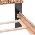 thumbnail image 3 of Sea Wind Florida Island Breeze Coastal Wood Queen Bed in Natural, 3 of 4