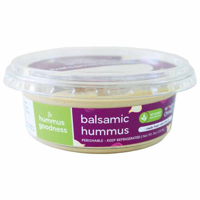 Hummus Goodness Hummus Balsamic, 8oz Pack of 6