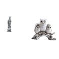 thumbnail image 1 of Estatua de búho Guan Yin, adorno de piedra, obra de arte, colección Feng Shui, escultura de Buda femenina china, figurita de Kuanyin, escritorio, 1 of 8