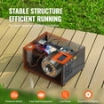 thumbnail image 3 of VEVOR PCP Air Compressor, 4500PSI/30Mpa Portable PCP Airgun Compressor with External Converter, DC12V, AC115V | Oil & Water-Free | Manual-Stop Air Rifle, 3 of 9