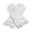 White, variant on Lace Gloves Women Tea Party Vintage Elegant Short Gloves for Dressy Women Wedding Holiday Party Red One Size