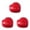 Red 3PCS, variant on YWIYIUD 1PC Red HeartShaped Box for Plush Toy 30 Seconds Festival Voice Recorder Push Button Recordable Device Sound Module for Gifts Recording Voice Message