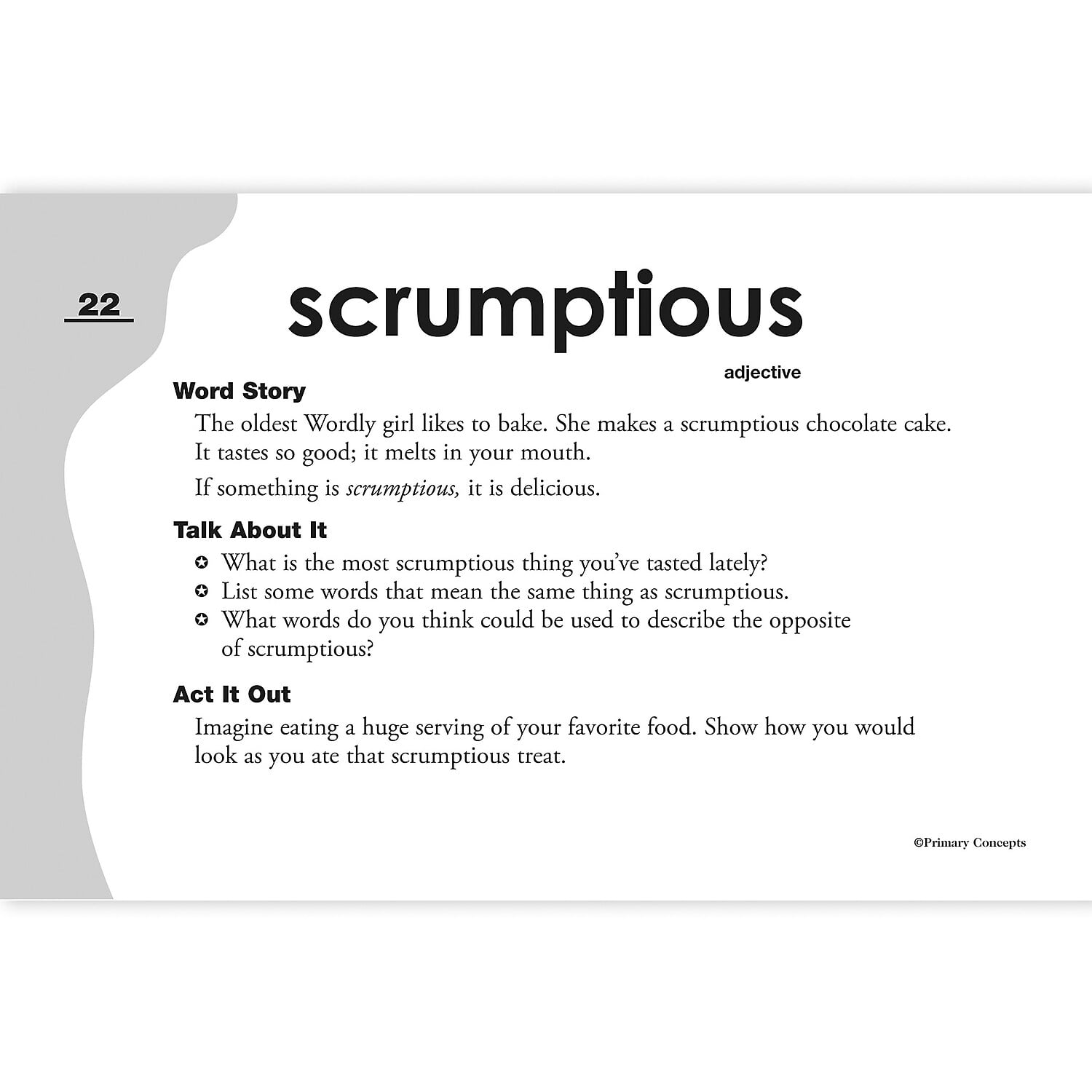 Primary Concepts Word Of The Day 1272