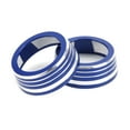 thumbnail image 2 of Air Conditioning Knob Trim, 2pcs Blue Interior Styling A/C Switch Ring Durable  For Car, 2 of 8