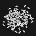 thumbnail image 3 of MasteelfCA 20Pcs Multicolor 3mm Faux Leather Cord Suede Lace with 100pcs Silver Cord Ends for DIY Bracelets Necklace Making Cord String Rope(Random Color), 3 of 7