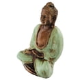 thumbnail image 3 of Stoneage Arts Happy Buddha Brings Spiritual Design And Meditative Calm Into Your Home (Orange, Ganti, 4 Inch), 3 of 6