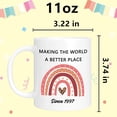 thumbnail image 4 of 28th Birthday Gifts Ideas, 28th Birthday Decorations for Her Him Women Men, 1997 Turning 28 Year Old Birthday Coffee Mug Cup, 11oz, 4 of 5