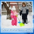 thumbnail image 3 of 1Pc Kids Snow Shovel Toys for Winter Square Kids Size Durable Shovel for Snow - 19.69in Comfort D Grip Sturdy Plastic Scoop Outdoor Play Snow Gift for Boy Girl Snow Removal, 3 of 5