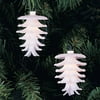 10 Bulb Clear Pinecone Light String