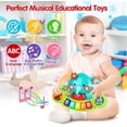 thumbnail image 1 of Juguete de piano de bebé de 6 a 12 meses LIGHT UP Música Juguetes para bebés durante 6 9 12 18 meses antes WITALENT WITALENT, 1 of 2