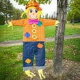 thumbnail image 6 of In the Breeze 4274 — Autumn Scarecrow Wind Friend 3D Windsock — Cute Fall Outdoor Hanging Decor for Homes and Gardens, 6 of 6