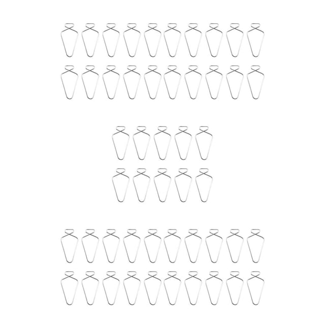 Injueey Gancho de techo de 10 piezas, letrero colgante automático con resorte, suministros para el hogar Type8 NO8