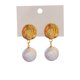 thumbnail image 3 of 1 par de pendientes estéticos de gota para mujer, joyería hecha a mano a la moda para fiesta de novia, regalos para madre, accesorios, corazón Ropa, zapatos y accesorios Miscelánea Ronde Minnieouse AP010726-02, 3 of 6