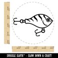 thumbnail image 2 of Fishing Lure Bait Rubber Stamp for Scrapbooking Crafting Stamping - Large 1-1/4 Inch, 2 of 7